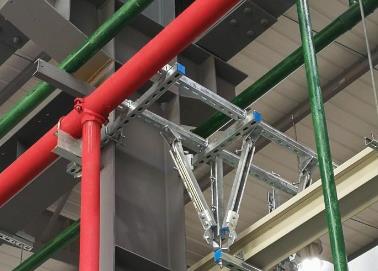 永春该抗震支架的整体式支吊架结构协调性好